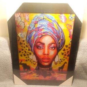 Beautiful Queen 3DHologram Picture wrapped in Plastic